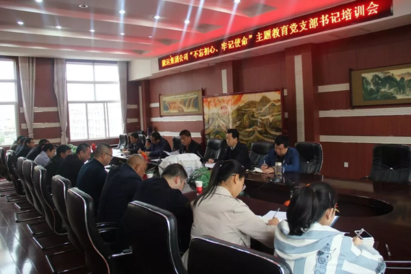 隴運(yùn)集團(tuán)公司召開“不忘初心、牢記使命”主題教育黨支部書記培訓(xùn)會(huì)