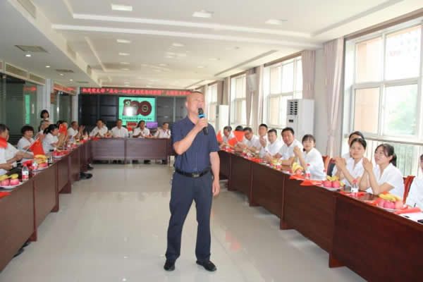 隴運(yùn)集團(tuán)公司機(jī)關(guān)黨支部開展“慶·七一 知黨史 感黨恩 頌黨情”主題黨日活動